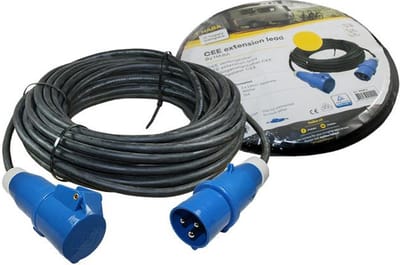 Euro verlengsnoer 30meter 3×1.5mm²