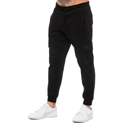 Enzo | Heren Cargo Joggers - Zwart