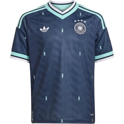 Adidas Germany Truien/Replica's Kinder - Blauw - Maat 135 - 140 CM - Poly Mesh