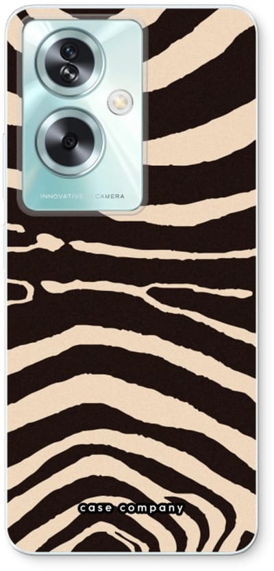 Case Company® - Hoesje geschikt voor Oppo A79 hoesje - Arizona Zebra - Soft Cover Telefoonhoesje - Bescherming aan alle Kanten en Schermrand