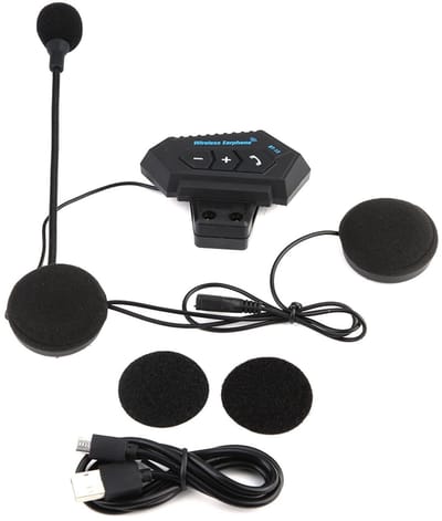 Dailygoody - Motorhelm BT-luidsprekers - Handsfree installatie - Draadloze vrijheid - Geluidskwaliteit - Ideaal voor motorrijders - Bluetooth 4.1 tech.