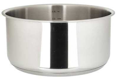 Roestvrijstalen Steelpan met Afneembare Handgreep - Ø 20 cm - Geschikt voor Alle Warmtebronnen