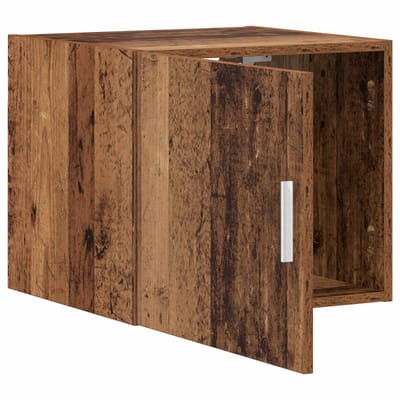 vidaXL - Wandkast - Oud - hout - 45 - x - 42,5 - x - 40 - cm - Bewerkt - hout