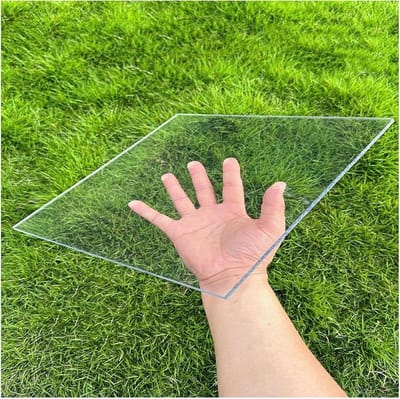 Polycarbonaat Plaat - Kasdakplaat Verlichting - Kassen Bouwen - Hoge Lichtdoorlatendheid - 40 x 70 cm - Transparant