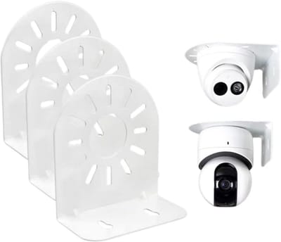 3-Pack Universele Montagebeugel voor Domecamera's - Wandplank voor Beveiliging, Babyfoon of Speaker