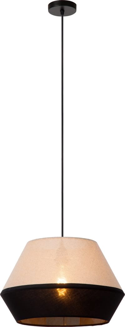 Lucide KALA - Hanglamp - Ø 40 cm - 1xE27 - Taupe