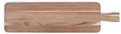 Maxi aperitiefplank - LIVOO - MES151 - FSC acaciahout - 75 x 19,5 cm - Houten poten