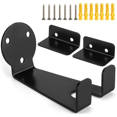 Fiets Muurbevestiging Rek Fiets Pedaal Muurbevestiging Fiets Display Hanger Fiets Garage Houder Fiets zwart