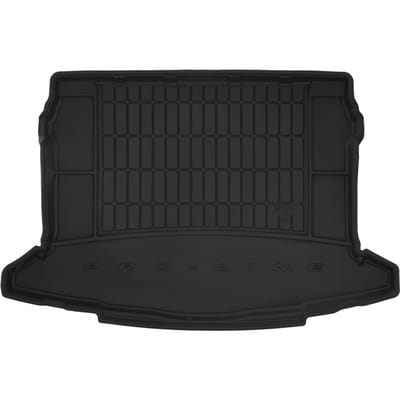 LuxGear Geschikt voor SKODA Karoq vanaf 2017 - Kofferbakmat - Lage Vloer & VarioFlex - TPE Rubber - 5 cm Rand