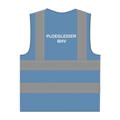 Ploegleider BHV hesje RWS hemelsblauw