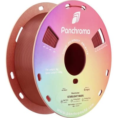 Polymaker CA02017 Panchroma™ Starlight Filament PLA kunststof Meerkleurig, Kleurverandering 1.75 mm 1000 g Starlight Mars, Rood 1 stuk(s)