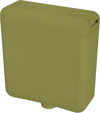 Opbouw Spoelbak TRITON Mosgroen Dubbele Spoeling voor Toilet en Badkamer