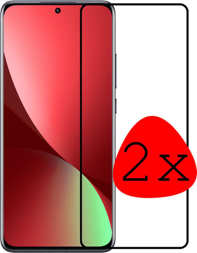 Screenprotector - 2 Stuks Geschikt voor Xiaomi 12 - Full Cover - Beschermglas - Gehard Glas - Tempered Glass - Screen Protector