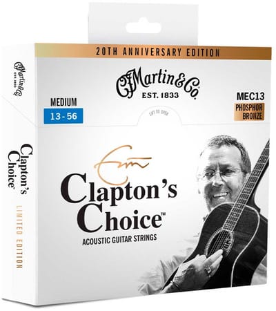 Martin MEC13-LTD Limited Edition Eric Clapton Signature Akoestische Gitaarsnaren (13-56)