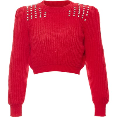 Faina Jumper Dames rood