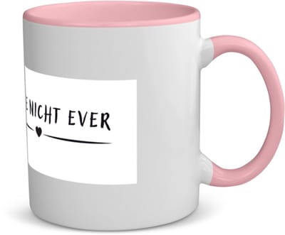 Akyol - beste nicht ever koffiemok - theemok - roze - Nicht - cousin - leuk cadeau voor je nicht - 350 ML inhoud