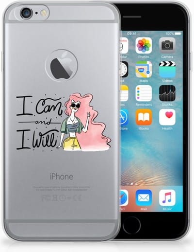 Apple iPhone 6 Plus | 6s Plus Telefoonhoesje met Naam i Can