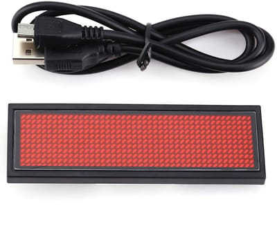 Dailygoods - LED Naambord - Scrolling Display - Voor luchthaven en hotels - Meertalig - Informatiebord - Ideaal voor ziekenhuizen en stations