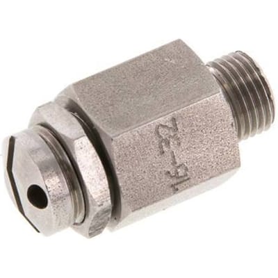 G 1/8'' Roestvrij staal 303 Verstelbare Veiligheidsklep 16-32 bar (232,06-464,12 psi)
