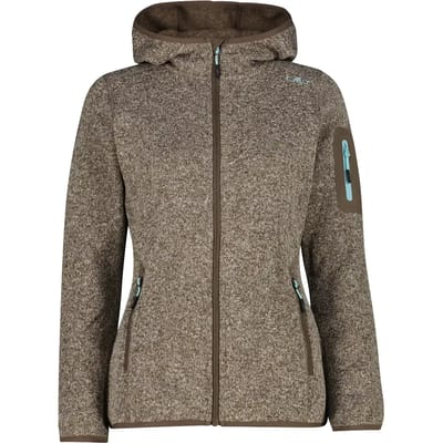 Dikke gebreide hoodie dames CMP Knit-Tech