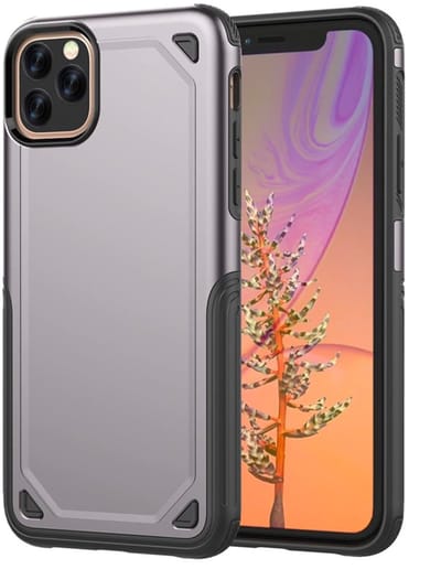Extra Beschermend Armor Hoesje geschikt voor iPhone 11 Pro - Schokbestendig beschermhoesje geschikt voor iPhone 11 Pro - Stootvast met TPU en Polycarbonaat - Backcover case met hard back geschikt voor Apple iPhone 11 Pro 5.8 inch