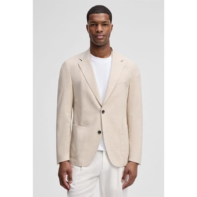 Sakko Acon, beige gemêleerd
