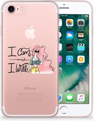 iPhone SE 2022 | SE 2020 | 8 | 7 Telefoonhoesje met Naam i Can