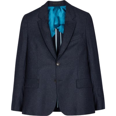 Paul Smith Mens 2 Button Jacket Navy Size: 48 | Blazers Outlet | Heren | Blauw