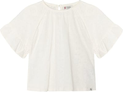 Noppies T-shirt Tee SS - Egret - Maat 110