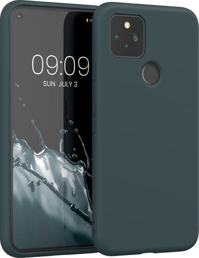 kwmobile telefoonhoesje geschikt voor Google Pixel 5 - Hoesje voor smartphone - Back cover in leisteen