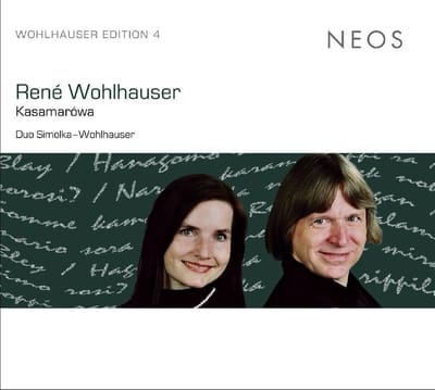 Duo Simolka-Wohlhauser - Kasamarowa (CD)