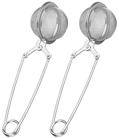 Dailygoods- Thee-tang Hoogwaardig Roestvrij Staal - Theezeef - Kruidenbal - Specerijen - Praktisch - Fijnmazige Constructie - Theefilter