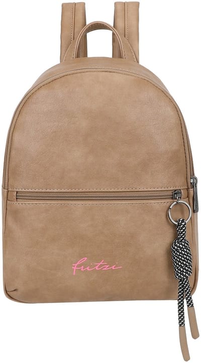 Fritzi aus Preußen vrijetijdsrugzak rugzak Lou Backpack Taupe Lichtbruin