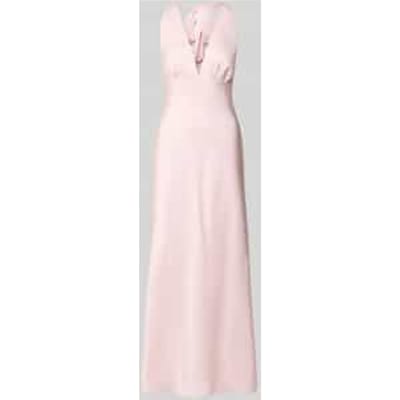 Maxijurk met V-hals model 'Dascha'