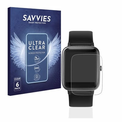 Savvies - Screenprotector voor Yamay SW021 / ID205L - Folie Beschermfolie transparant 6 Stuks