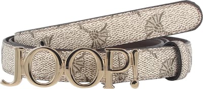 Joop! Logo Riem - Dames - 85 cm - offwhite-olive