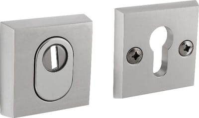 Intersteel Veiligheidsrozet SKG*** vierkant met kerntrekbeveiliging aluminium