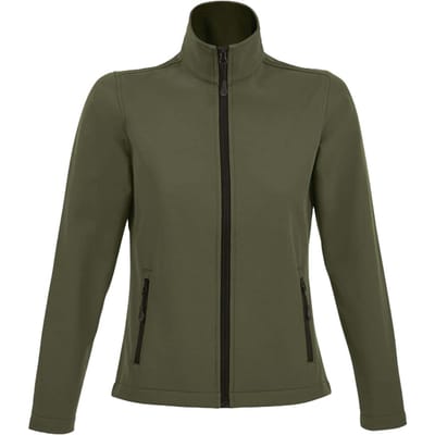 SOLS Dames/Dames Race Soft Shell Jas (Leger)