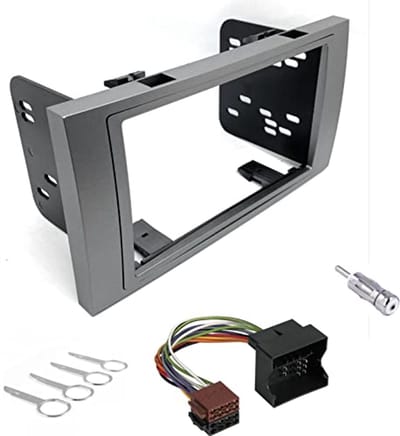 2 DIN Autoradio Installatiekit met Montagebeugels en Adapter voor Ford