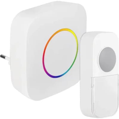 Exin Gong - Plugin - Beldrukker - Kinetisch - Licht - Wit