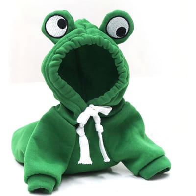 Vêtements pour Chien Mignon Fruit pour Petits Chiens Sweat à Capuche Polaire Chaud Vêtements pour Animaux de Compagnie Costume Chiot Chat Manteau pour Chiot Petits Moyens Chiens Chats XS