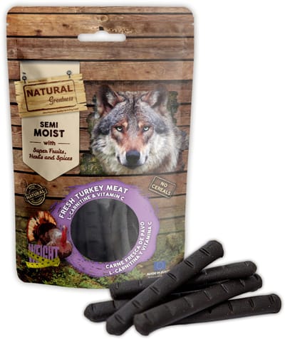 Natural Greatness Sticks - Hypoallergene Graanvrije Hondensnack - Gewicht Ondersteuning 150g