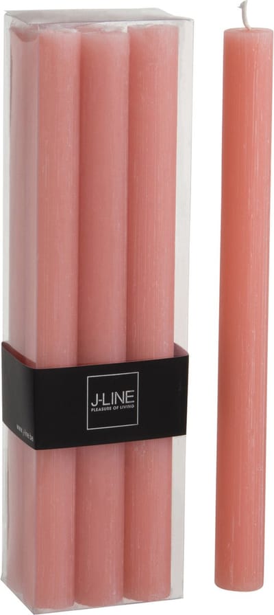 J-Line tafelkaars - rose - 9U - doos van 6