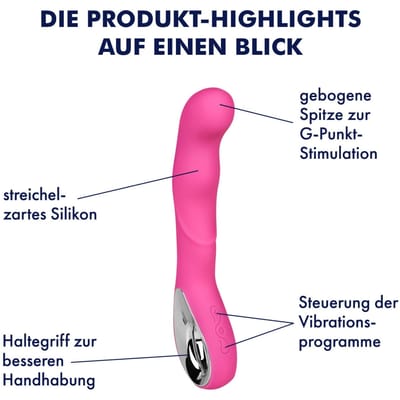 EIS Luxe G-Spot vibrator, 20 cm
