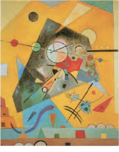 Wassily Kandinsky - Harmonie Tranquille - Kunstposter - 40x50 cm