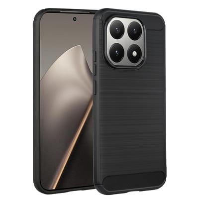 imoshion Hoesje - Geschikt voor Xiaomi 15T - Brushed Backcover - Zwart