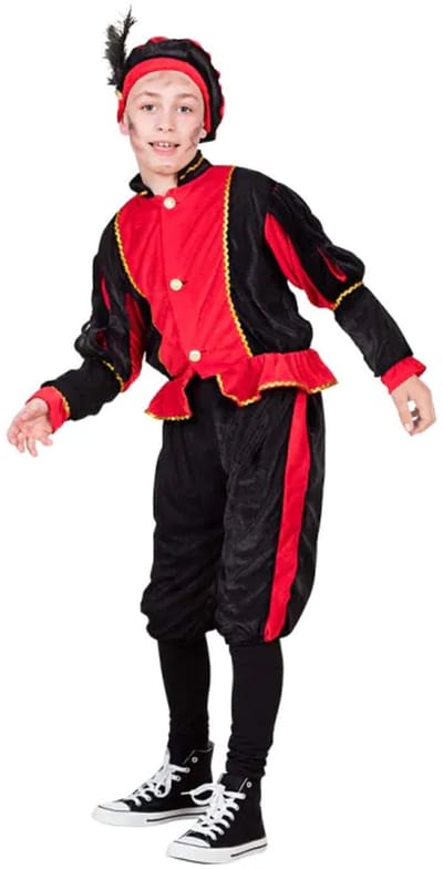 Boland - Kostuum Piet rood (4-6 jr) - Kinderen - Piet - Sinterklaas - Pakjesavond - Intocht