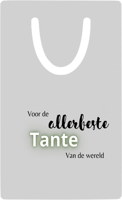 Hacebo® - voor de allerbeste tante van de wereld metalen boekenlegger- Tante - de beste tante - verjaardagscadeau - verjaardag - cadeau - cadeautje voor tante - tante artikelen - kado - geschenk - gift Bladwijzer boekenleggers - 7.6 cm x 5cm