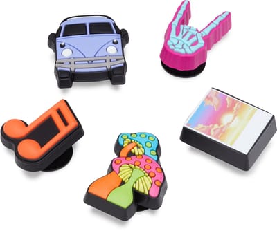 Crocs Funky Road Trip Serie - Schoen Jibbitz - 5 Stuks - Creëer Unieke Crocs