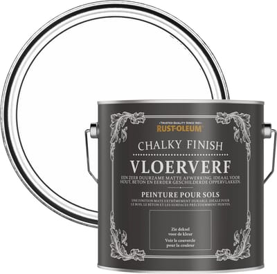 Rust-Oleum Wit Vloerverf - Katoen 2,5L